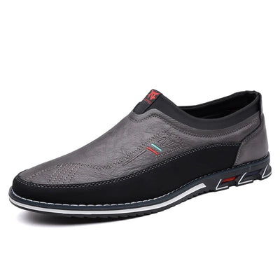 Edwin | Leather Slip-On Business Shoes