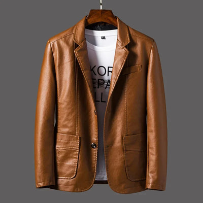 Celio® | Thamen Leather Jacket