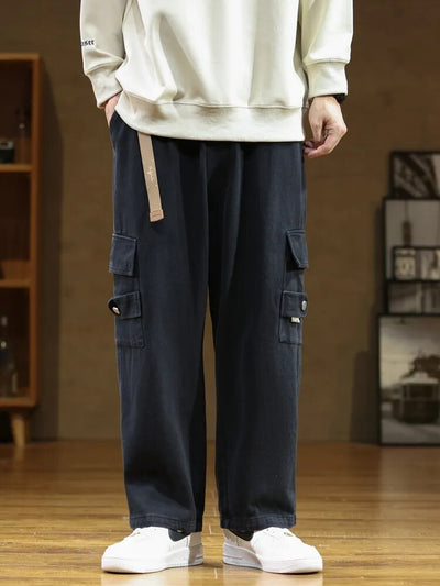 Judas® | Cotton Cargo Wide Leg Pants