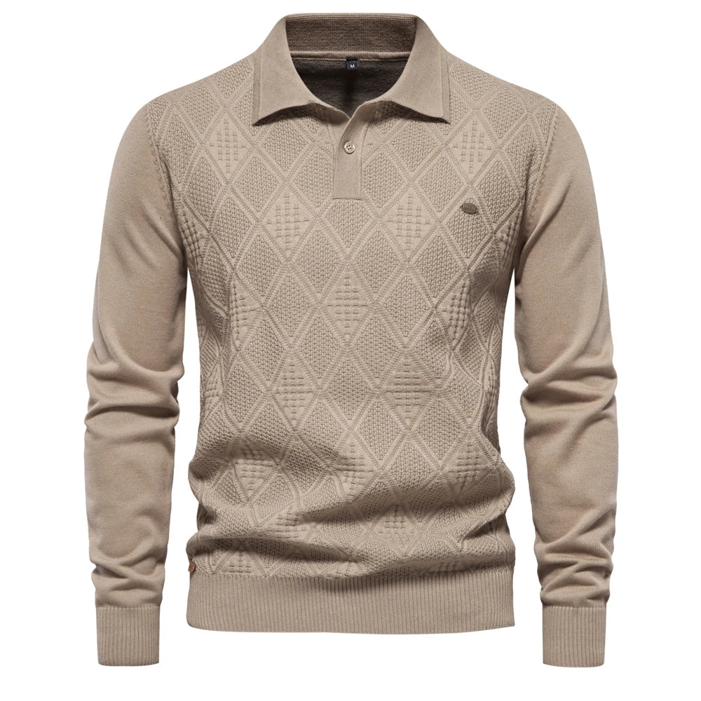 Norman® | Classic Cotton Polo Sweater