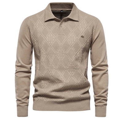 Norman® | Classic Cotton Polo Sweater