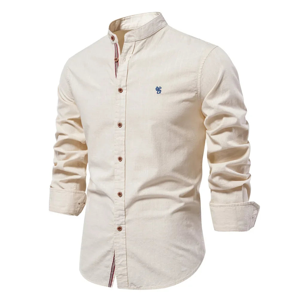 Milo | Elegant Linen Shirt