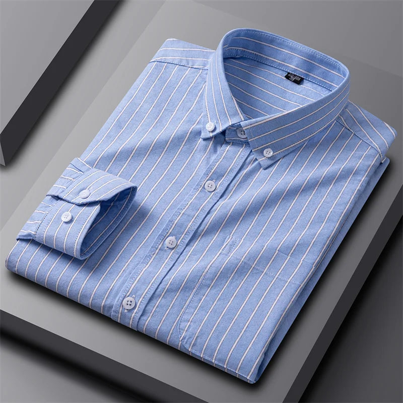 Roman | Givalli - Men's Chic Oxford Shirt