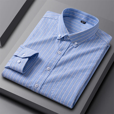 Roman | Givalli - Men's Chic Oxford Shirt