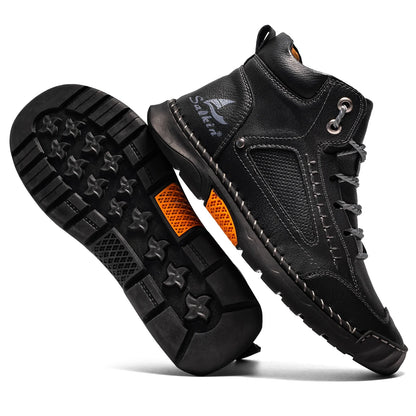 Ermenegildo® | Leather High Top Shoes