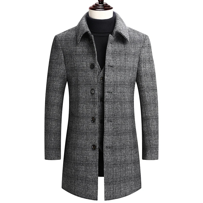 Silas® | MEEK WOOL OVERCOAT