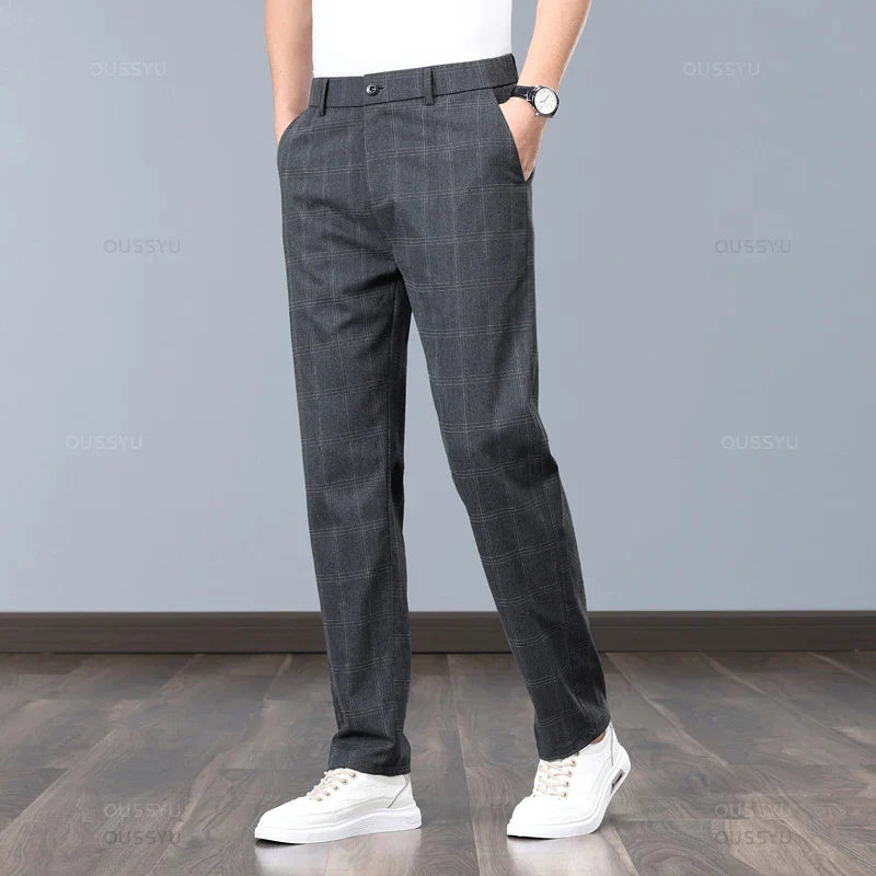 Eugene | Classic Plaid Pants