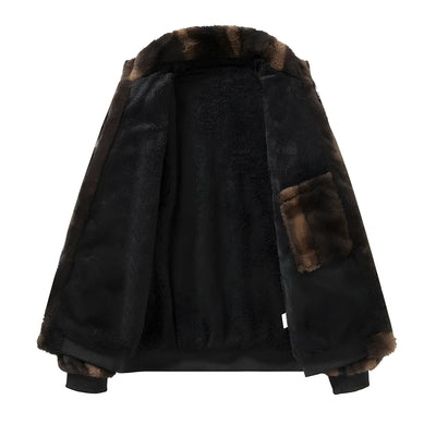 Gilead | Fashionable retro faux fur jacket