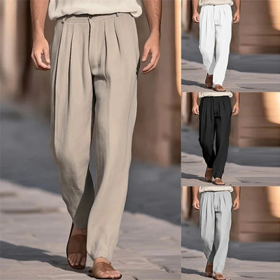Stone | Casual Linen Pants