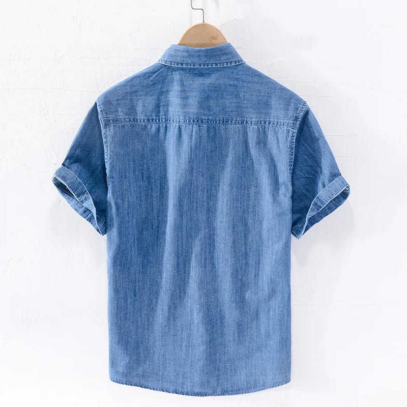 Alexander | Short Sleeved Denim Shirt