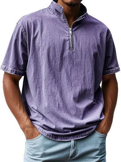 Flynn® | Zip-Up Collar Shirt