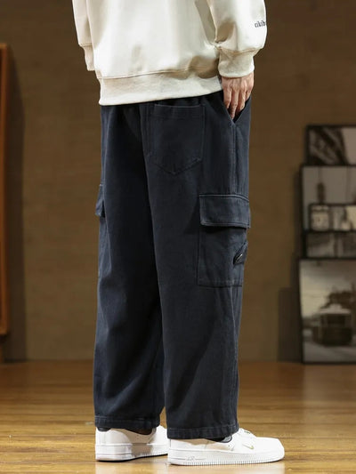 Judas® | Cotton Cargo Wide Leg Pants