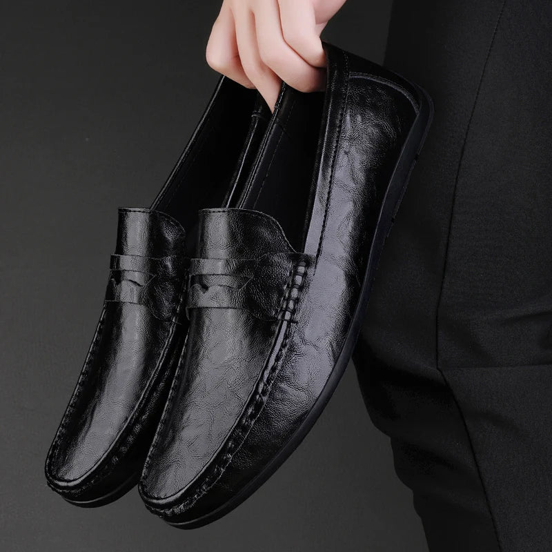 Almerico® | Athen Genuine Leather Loafers