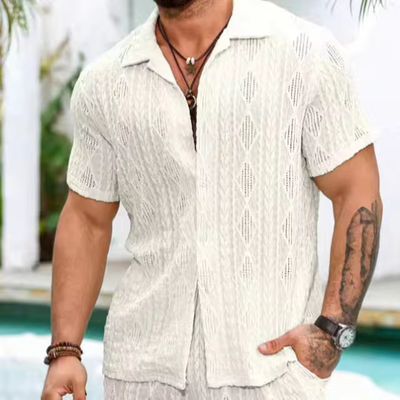 Baxter® | Men's Breathable Summer Shirt Knitted