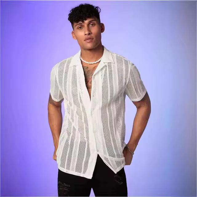 Baxter® | Men's Breathable Summer Shirt Knitted