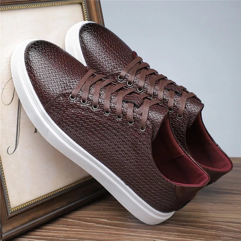 Ildefonsus | Roccia Leather Sneakers