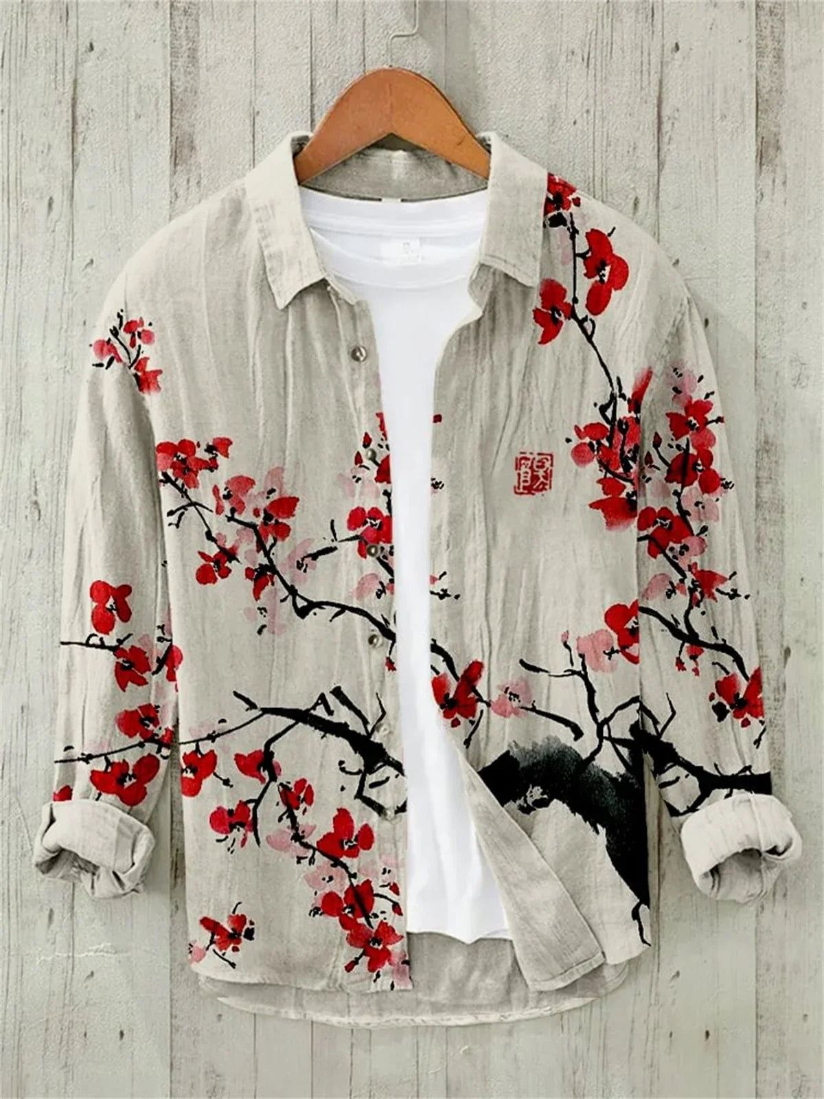 Lew® | Japanese Vintage Faux Linen Blend Shirt