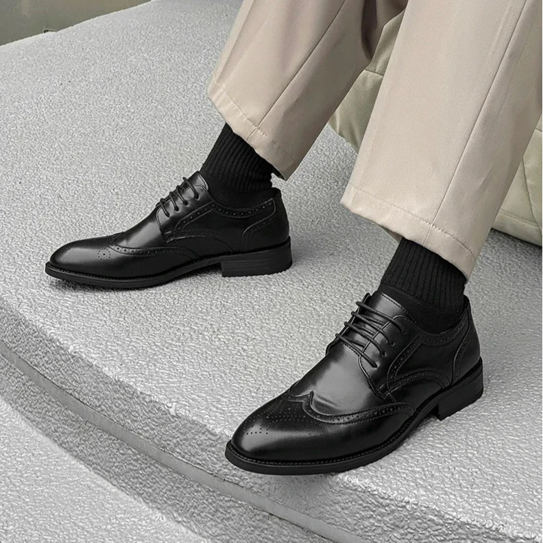 Zafar® | Pasera Genuine Leather Oxfords