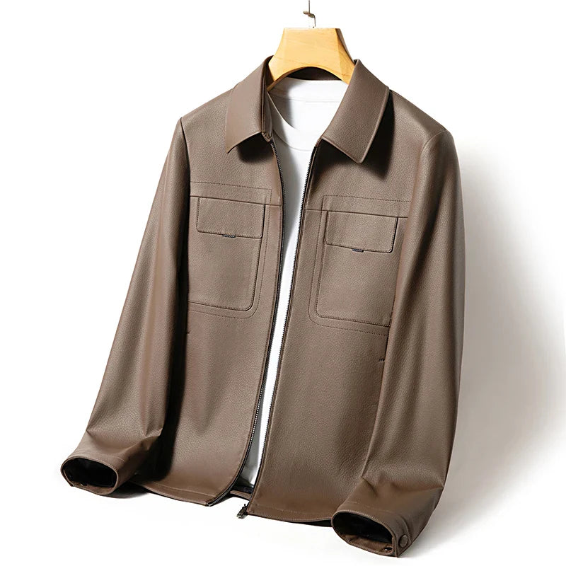 Jared® | Tresman Genuine Leather Jacket