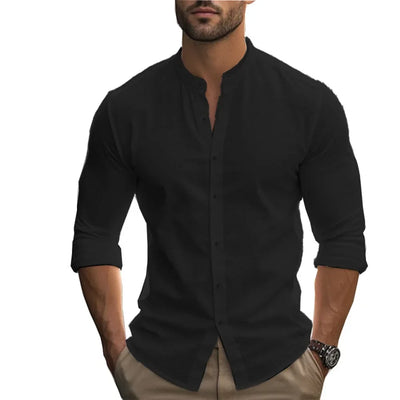 Kurt® | Casual Summer Cotton And Linen Shirt
