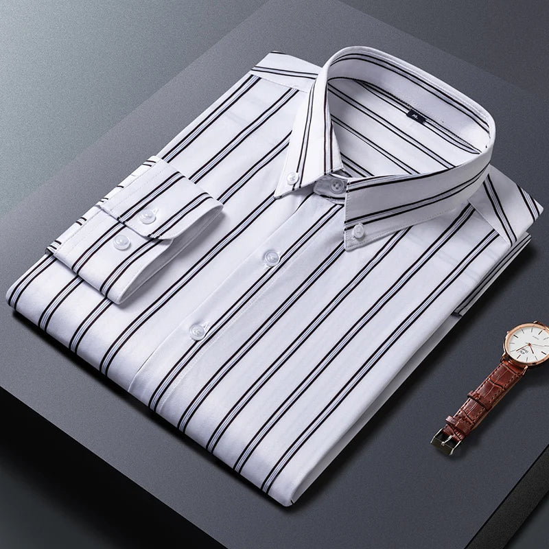 Gabriel | Givalli - Elegant Striped Men's Shirt
