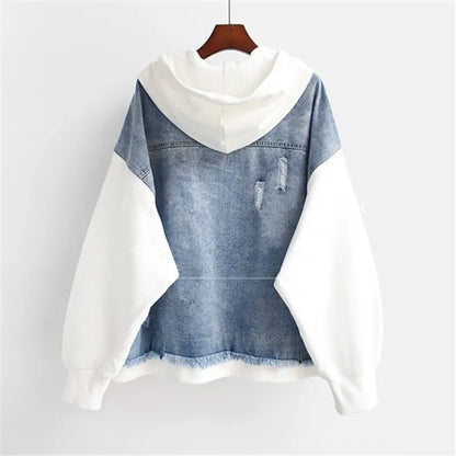 Silas® | Two-Piece Denim Hoodie