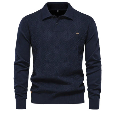 Norman® | Classic Cotton Polo Sweater