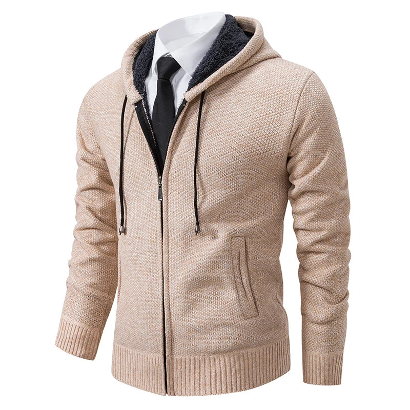 Sam | Fleece Zip-Up Cardigan