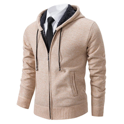 Sam | Fleece Zip-Up Cardigan