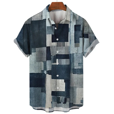 Zachary® | Geometric Patchwork Shirt