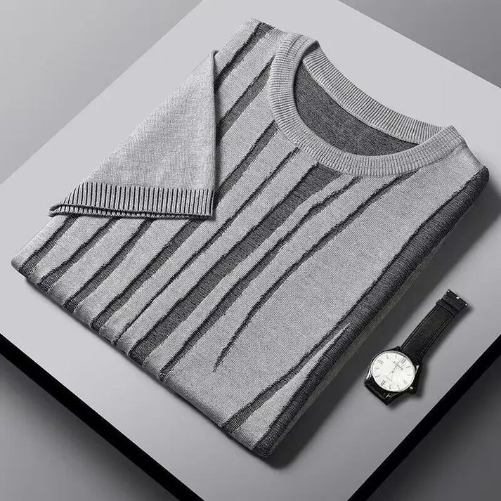 Kenneth® | Jacquard Ice Silk Knit Shirt