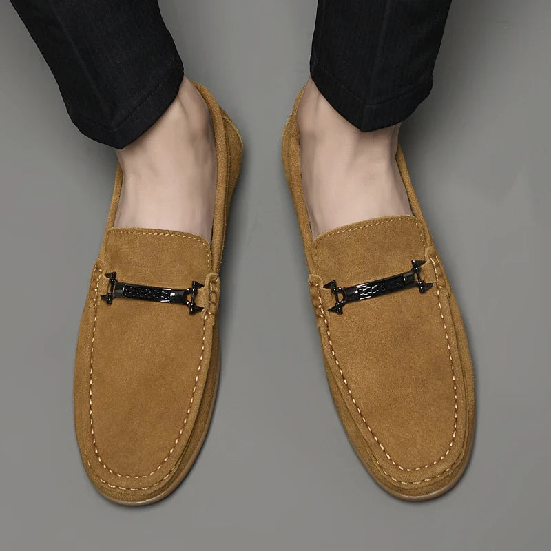 Amit® | Carter Suede Loafers