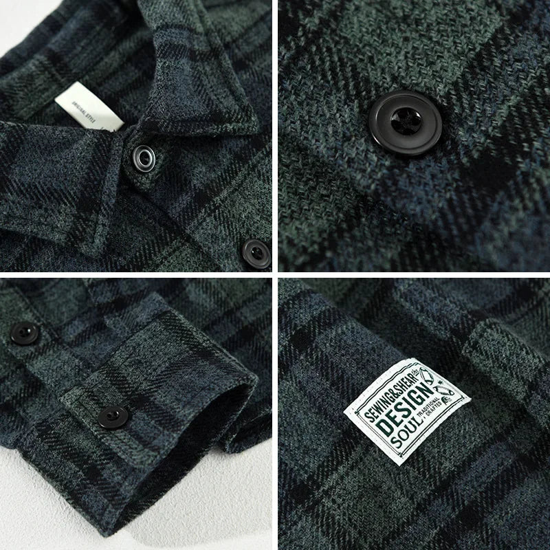 Amias® | CANYON VINTAGE PLAID SHIRT