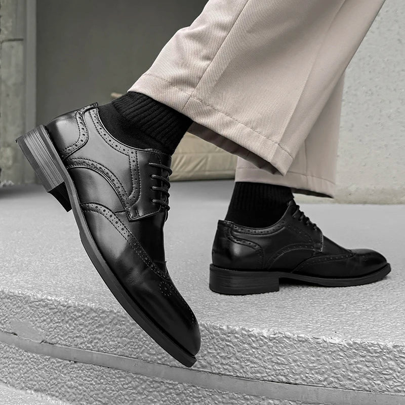 Zafar® | Pasera Genuine Leather Oxfords