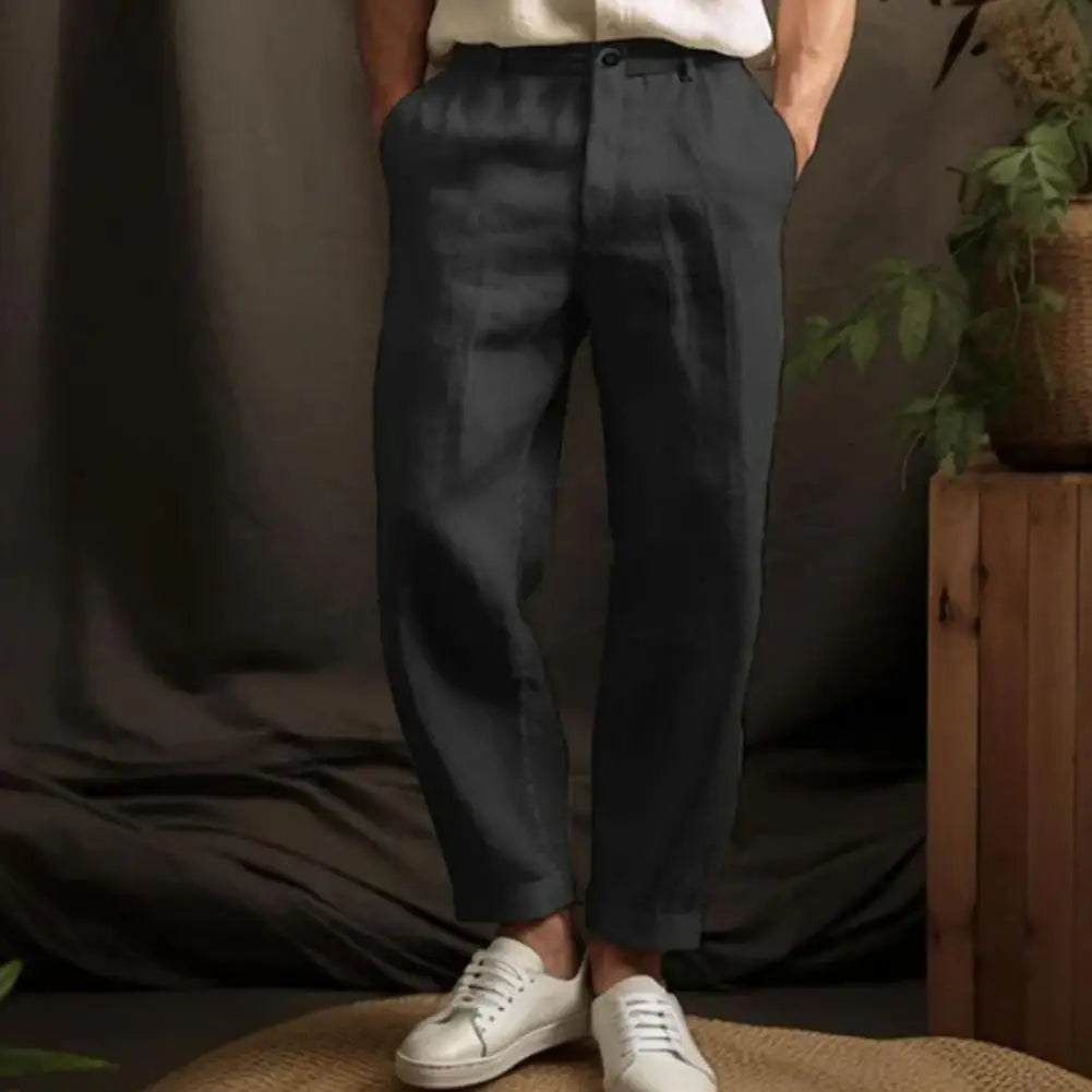 Stone | Cagliari Linen Pants