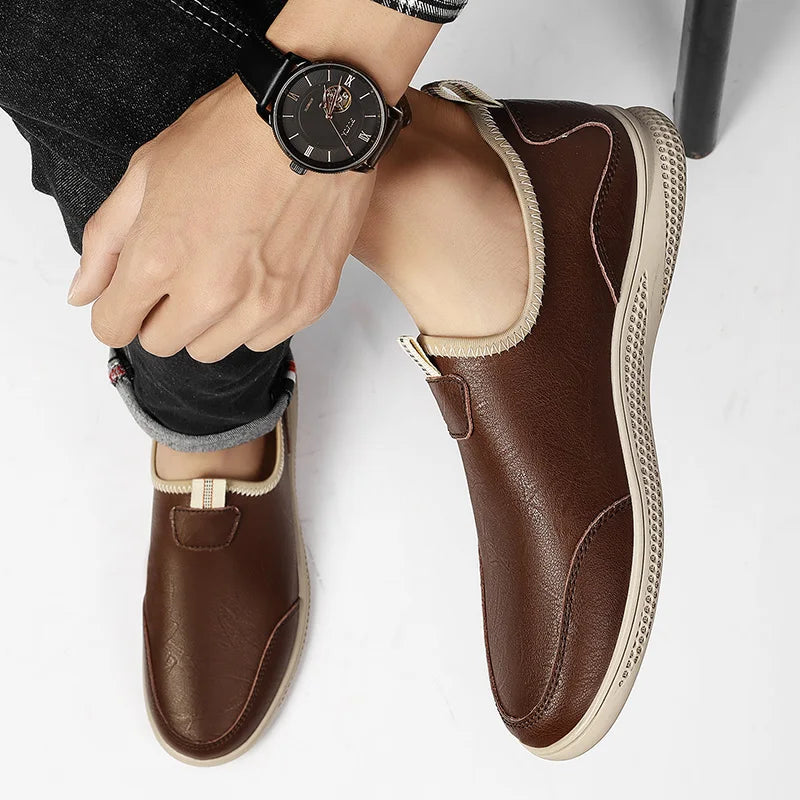 Vital® | Onur Genuine Leather Loafers