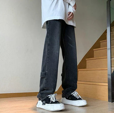 Kaleb® | Zipper Baggy Pants