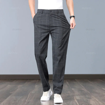 Eugene | Classic Plaid Pants