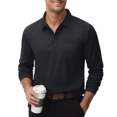 Conrad® | Men'S Polo Shirt Long Sleeves