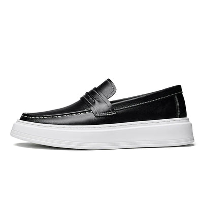 Jasper | Slip-On Leather Boat Shoes