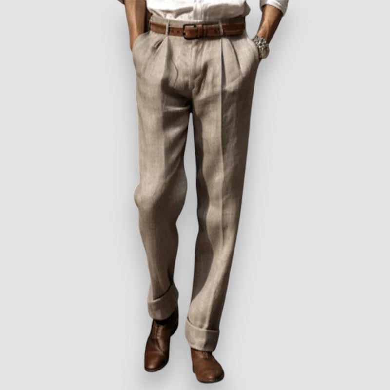 Ken | CLASSIC LINEN PANTS