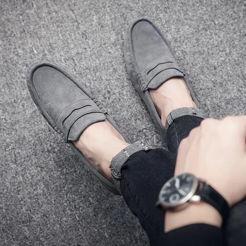 Harold | Lightweight Suede Men's Loafers