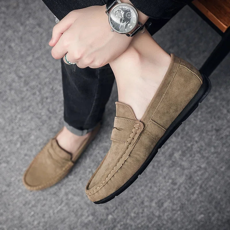 Harold | Lightweight Suede Men's Loafers