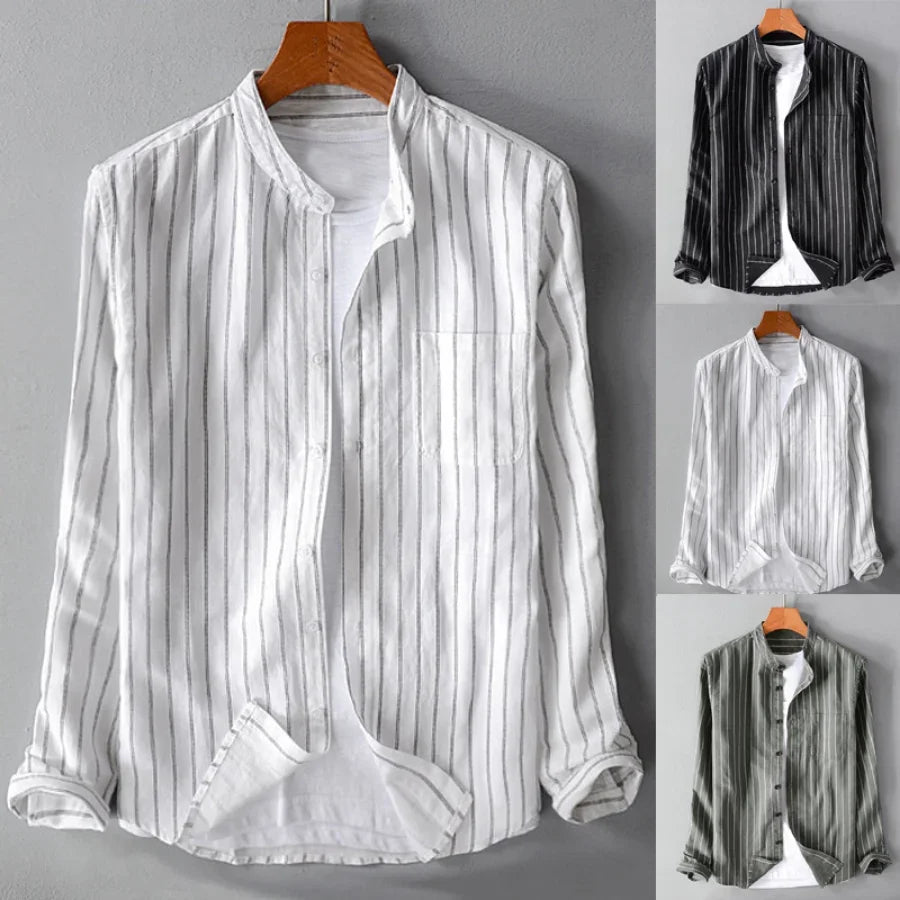 Wesley® | Cotton And Linen Shirt