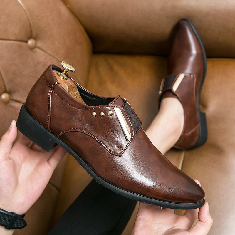 Domiciano® | Salvatore Genuine Leather Dress Shoes
