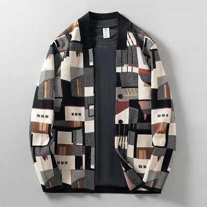 Zach® | Abstract Knitted Cardigan