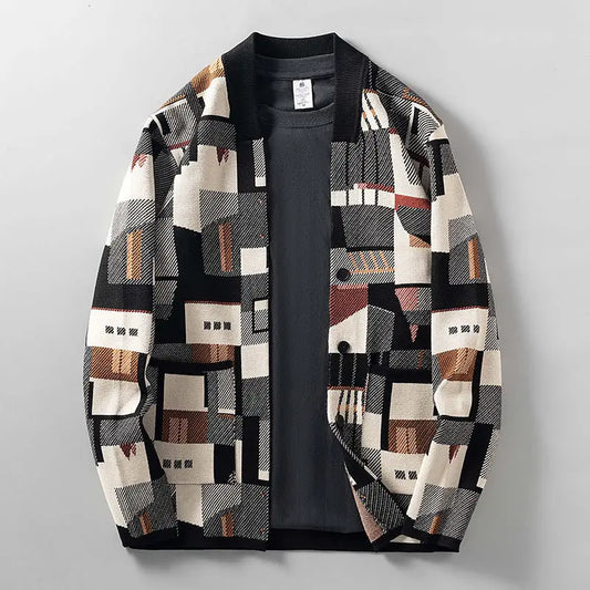 Zach® | Abstract Knitted Cardigan