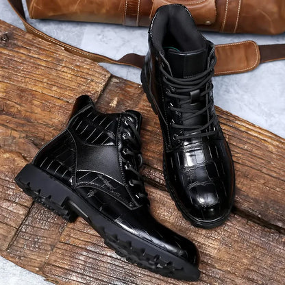 Javier® | Chelsea Boots From Crocodile Leather