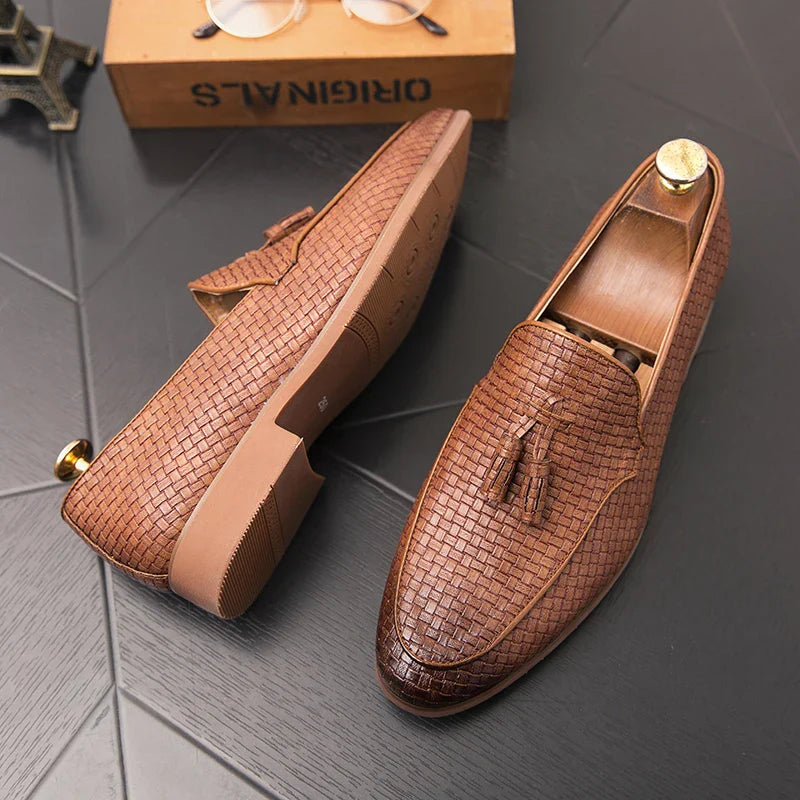 Jack | Lombardi Woven Tassel Loafers