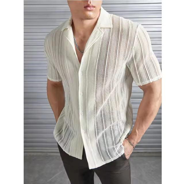 Baxter® | Men's Breathable Summer Shirt Knitted